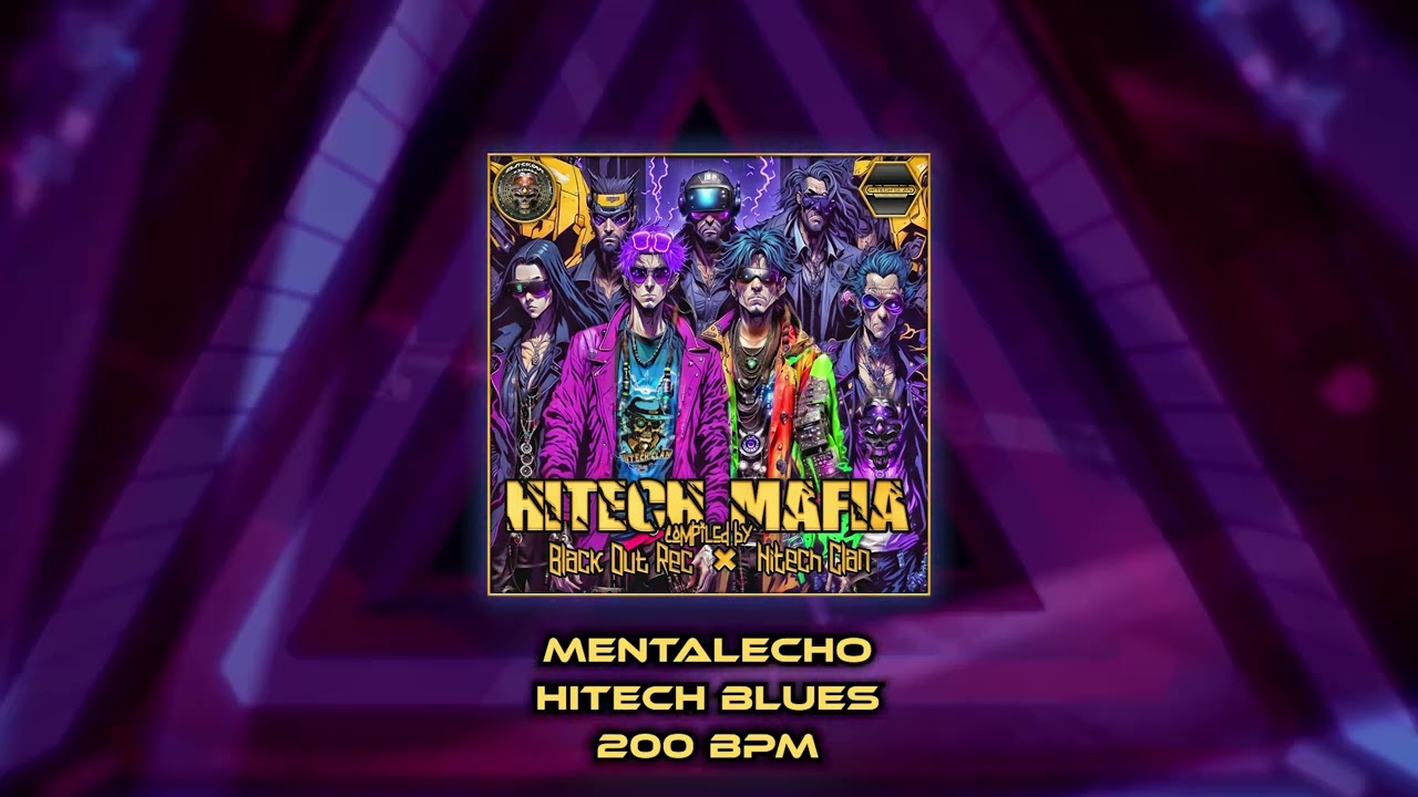 Mentalecho - Hitech Blues [200] ( Hitech / Darkpsy / Hitech Trance / Psytrance / Dark )
