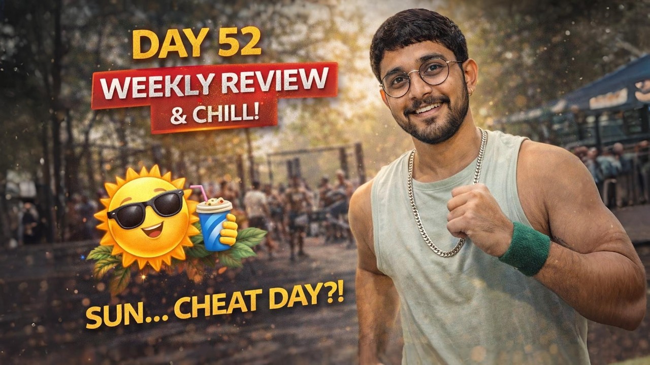 Day 52 of Finding Job Series | Weekly Review + Reset Day | Developer Routine