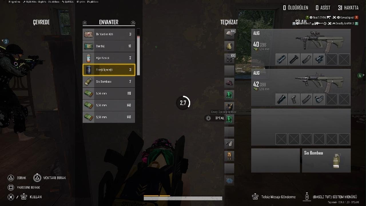 PUBG: erangel akil dolu mac 🫵🤜💪