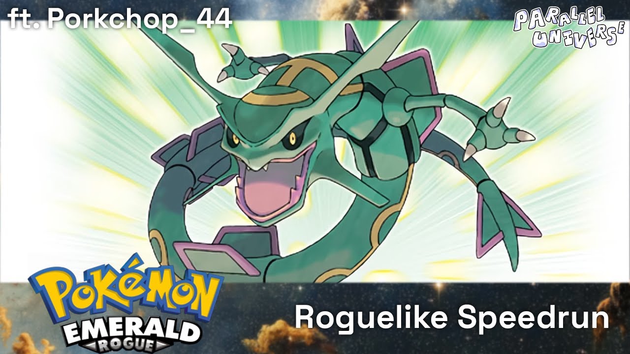 Pok&eacute;mon Emerald Rogue - Parallel Universe - GDQ Hotfix Speedruns