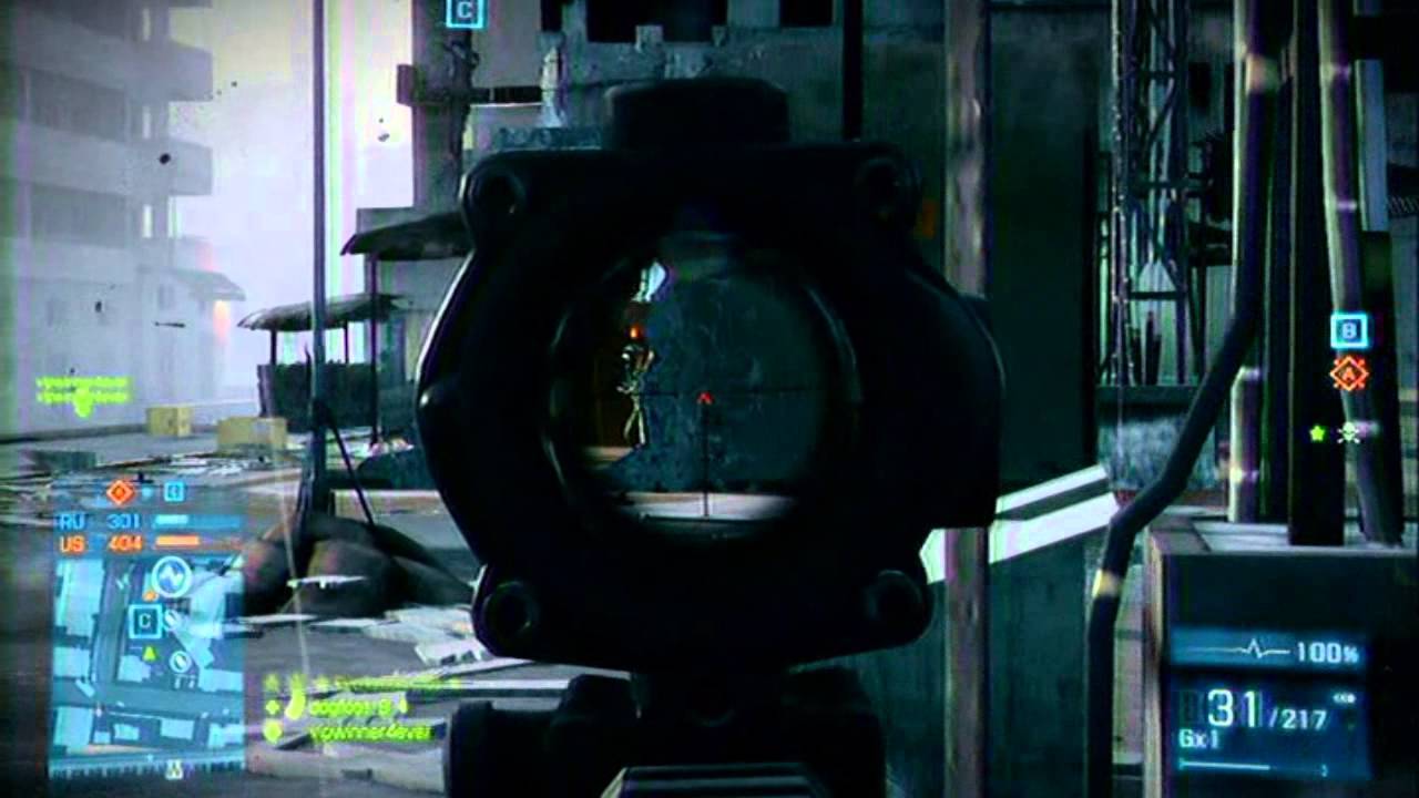 BF3 Experiments EP.10 M416: Acog, HB and Foregrip (720p)