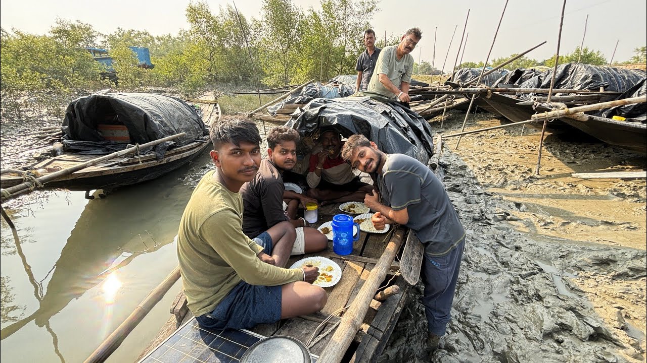 Had a lot of fun with my brothers in the Sundarbans river today!! @ADVENTUREOFSUNDARBAN