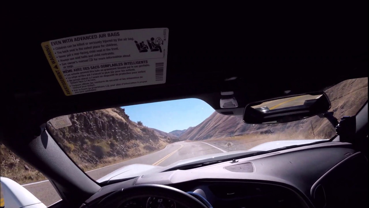 2017 Corvette C7 GS 4k GoPro POV canyon road !!