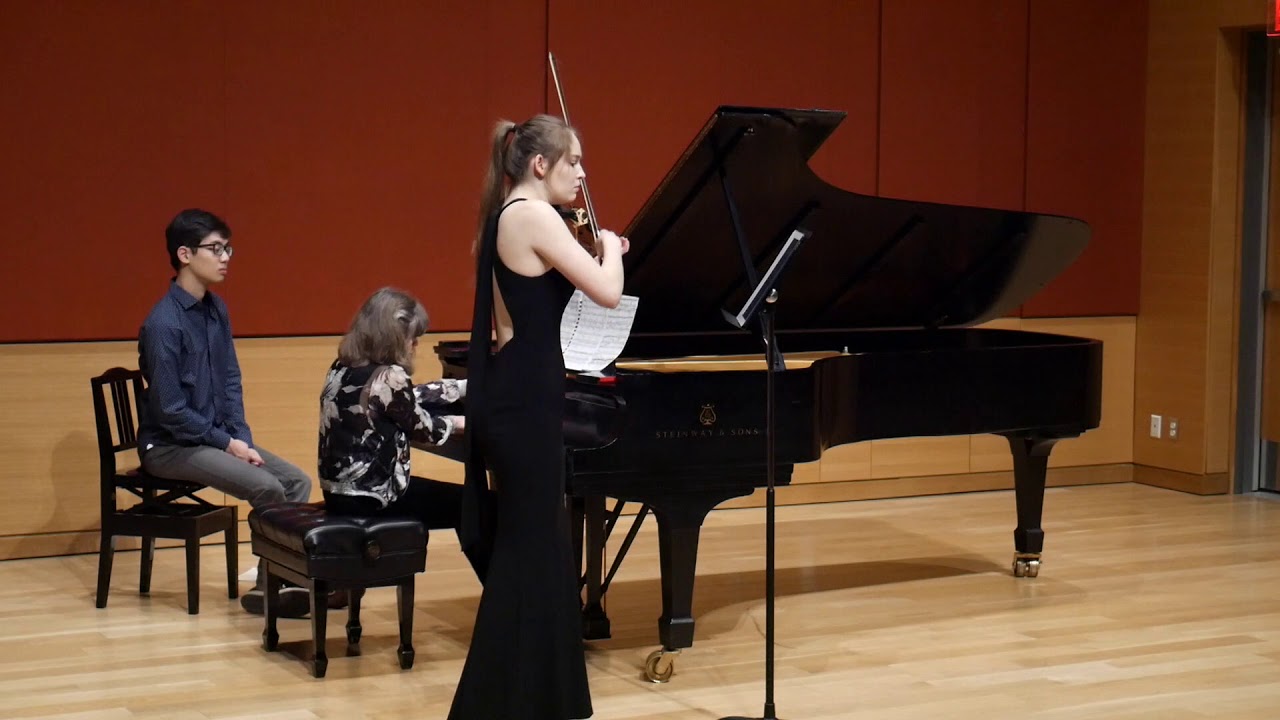 Geneva Lewis - Bartok Violin Sonata No. 1