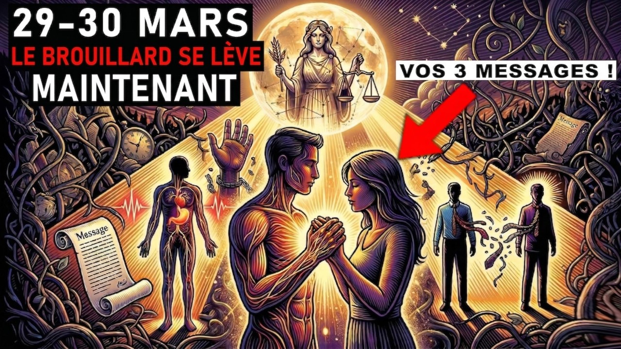 Lune en Vierge dissipe le chaos - 3 choses de ta vie qui prennent SOUDAIN du SENS (29 mars)