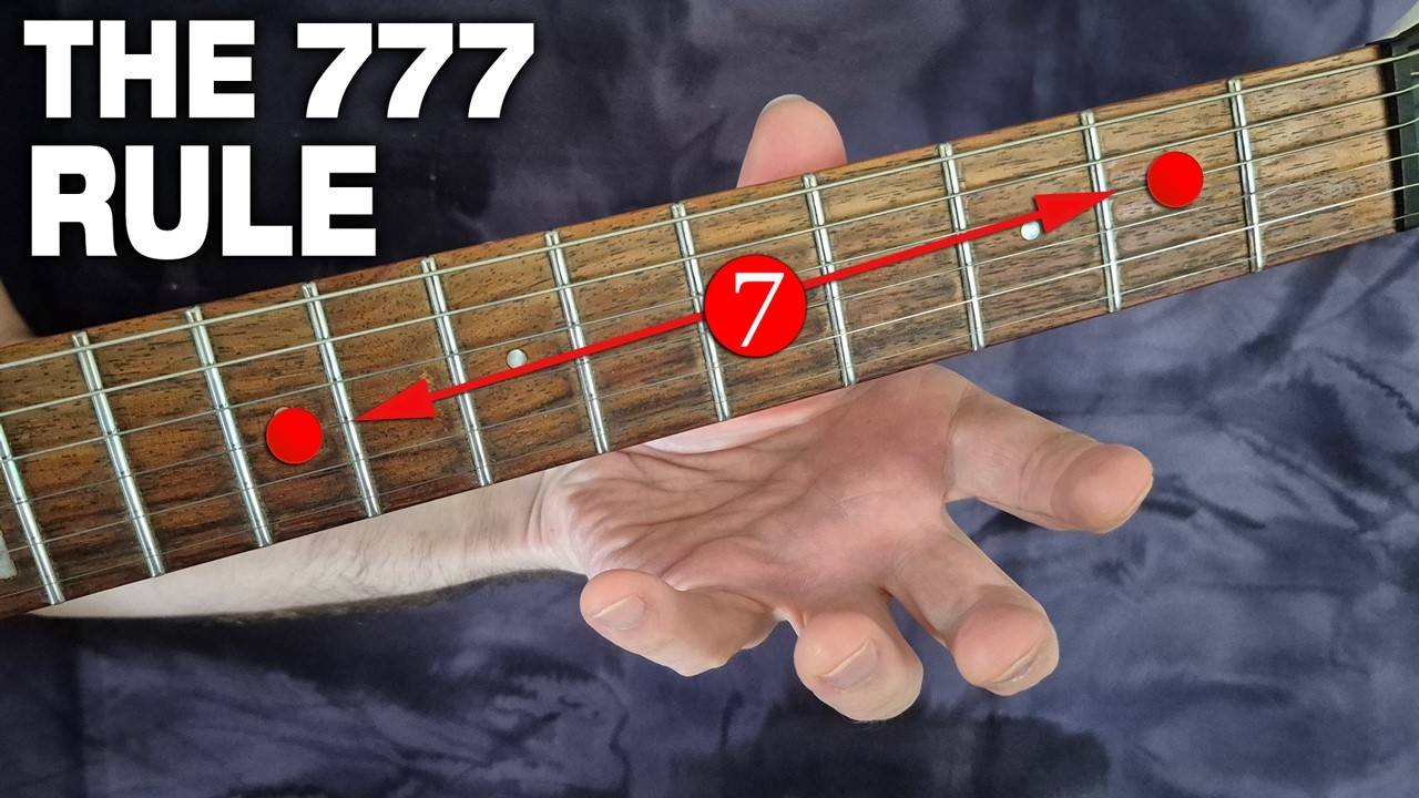 Master the ENTIRE Guitar Neck with the 777 Rule!
