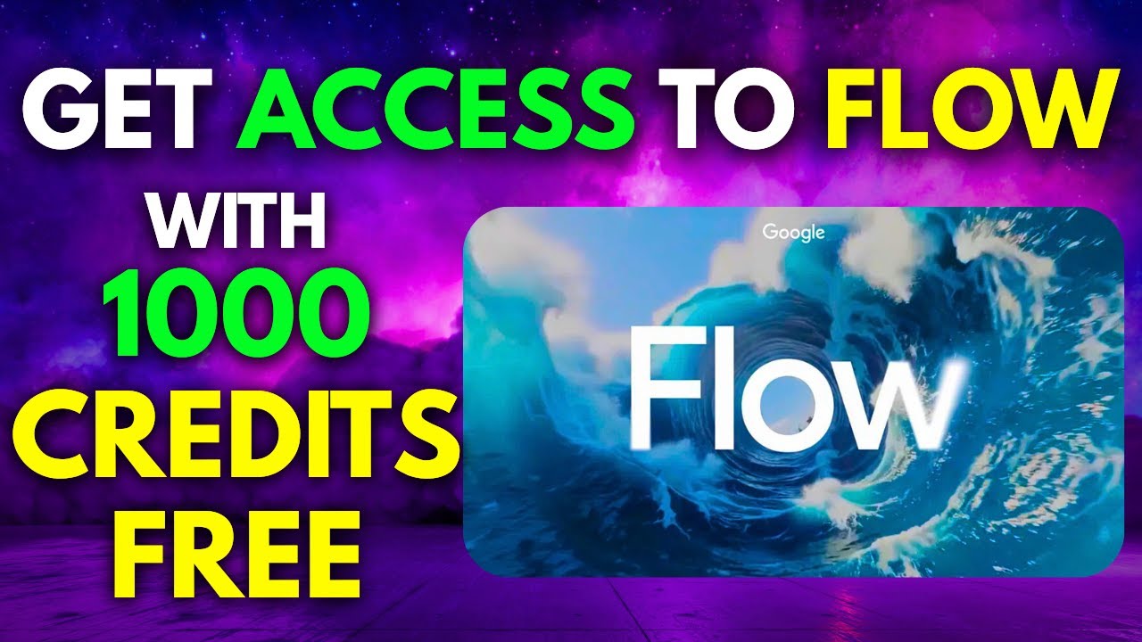 How to GET ACCCESS to Google Flow ai video generator and 1000 CREDITS FOR FREE