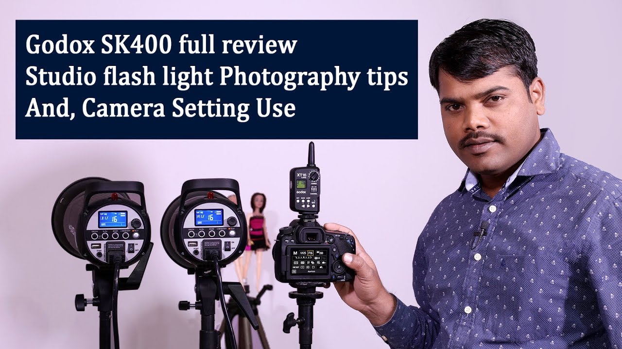 Godox SK400 full review in hindi | Studio flash light Photography tips