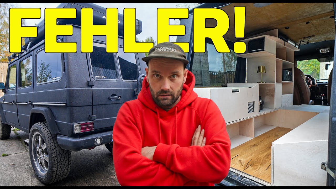 H&auml;tte ich DAS nur vorher gewusst! Ist der G-Klasse Camper jetzt UNNUTZBAR?