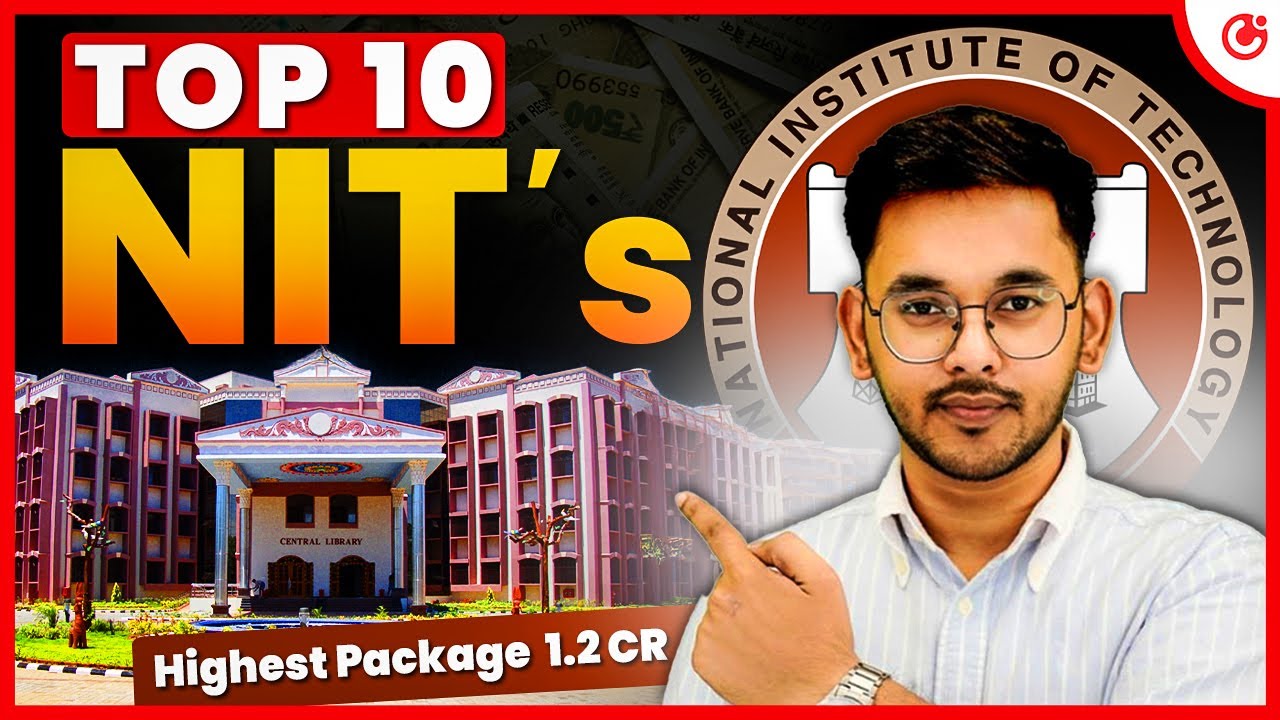Top 10 NITs in India 2025🔥 | Fees, Placement, Highest Package ₹1.2 Cr+ | JEE Mains 2025
