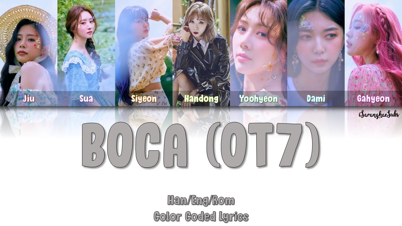 Dreamcatcher – BOCA (OT7 Ver.) (Color Coded Han/Rom/Eng)