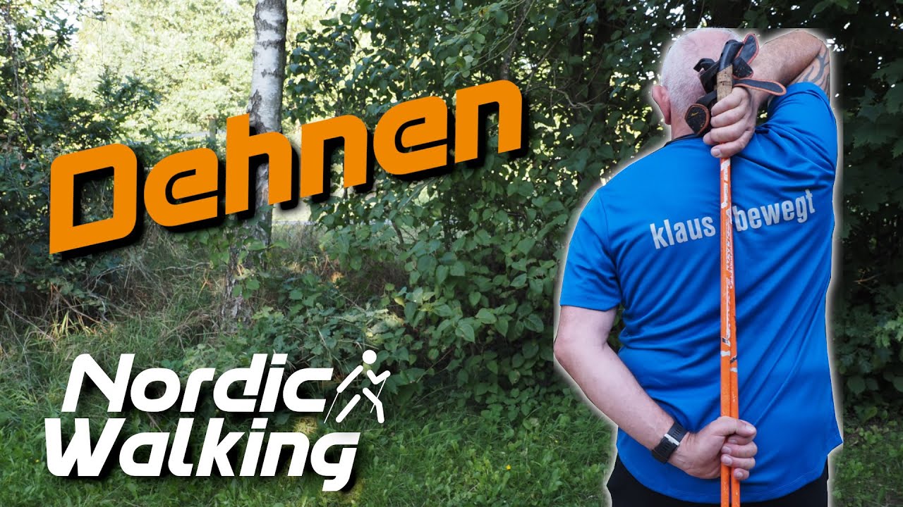 Dehnung beim Nordic Walking