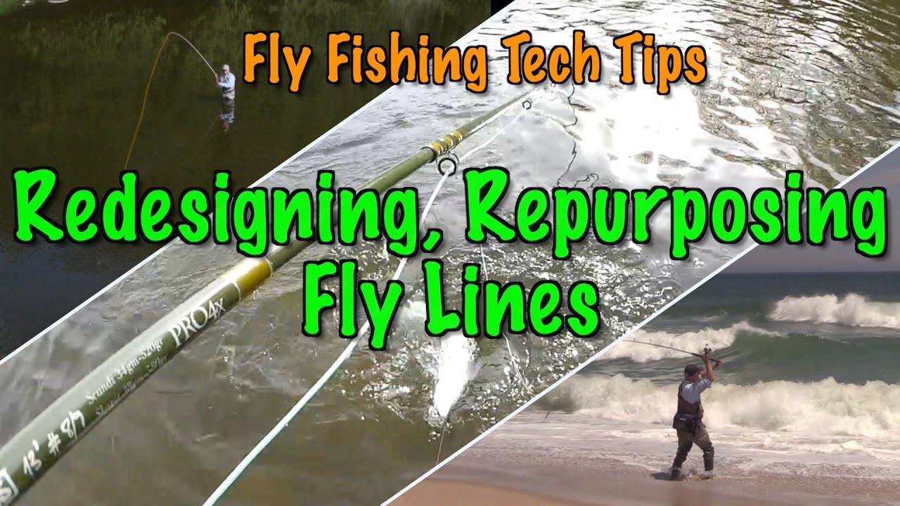 Redesigning, Repurposing Fly Lines: How to make a fly line that doesn't exist. Nerd Alert!  Math!