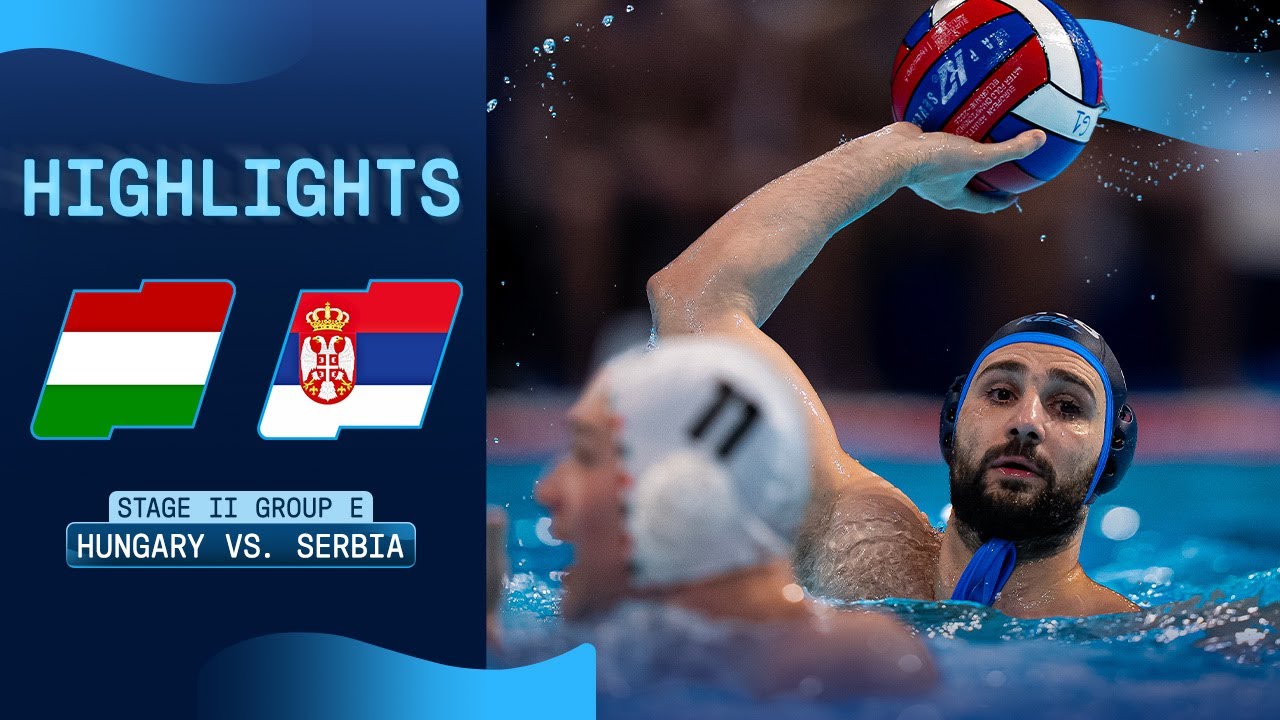Serbia Humble Hungary! | HUN 14 - 15 SRB | Highlights | European Water Polo Championship 2026
