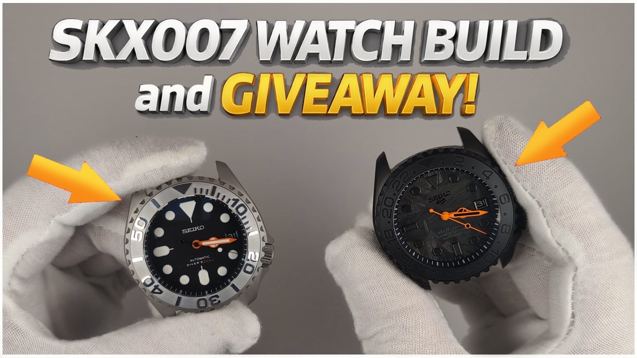 A step by step guide to building an SKX007 and I'm giving one away!