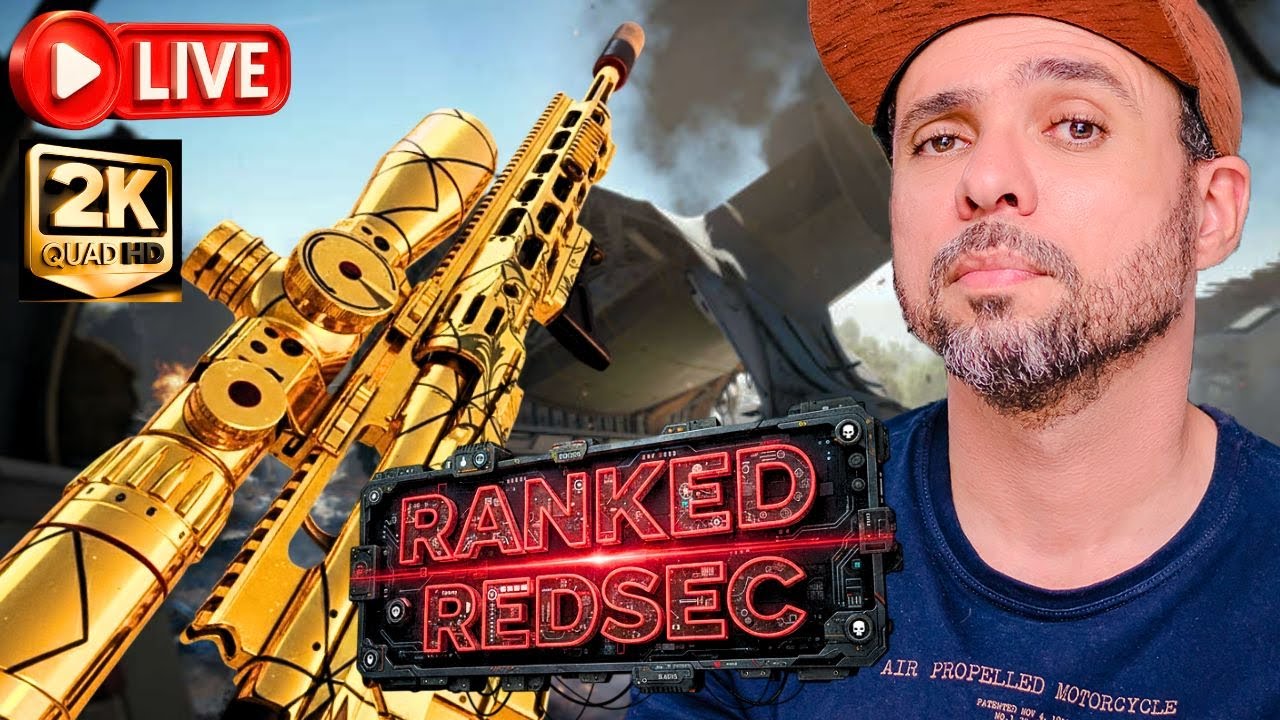 LIVE - TREINO PARA O NOVO MODO RANKED NO BATTLEFIELD REDSEC ( DÊ FORÇA !MEMBRO !PIX )