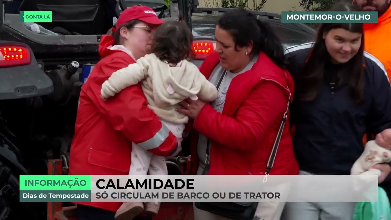 No lugar de Formoselha, em Montemor-o-Velho, só se circula de barco ou trator