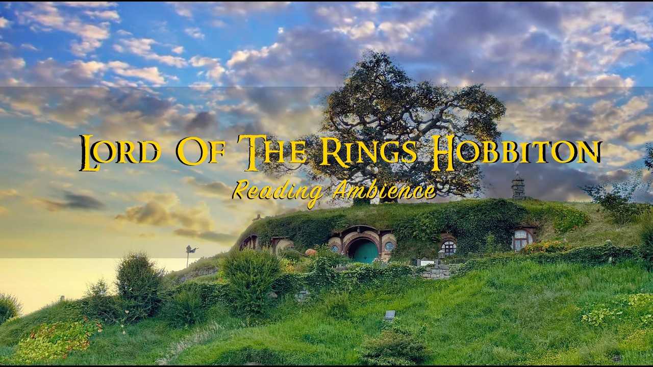 🌿 Lord of The Rings  | Hobbiton Reading Ambience