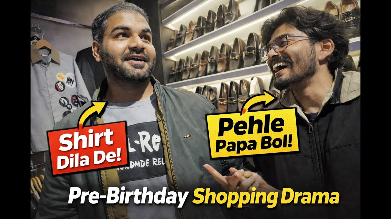 Pre-Birthday Shopping Drama | Little Brother Edition 😂