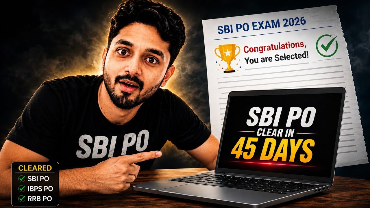 SBI PO Final Selection Plan🔥