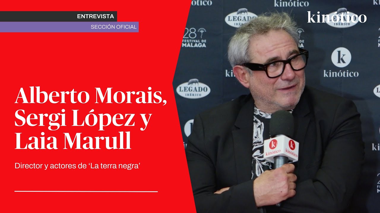 Alberto Morais, Sergi López y Laia Marull, director y actores de ‘La terra negra’