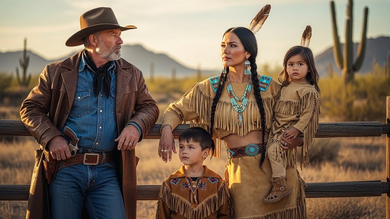 Ela Caminhou Pelo Deserto Com Dois Filhos—O Rancho Que Ela Escolheu Nunca Mais Foi o Mesmo#faroeste