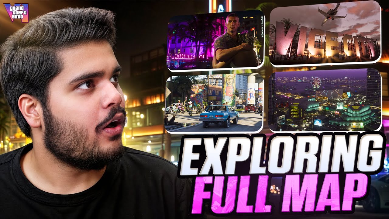 Exploring FULL MAP of GTA 6 & CHARACTERS + GAMEPLAY STORY Breakdown