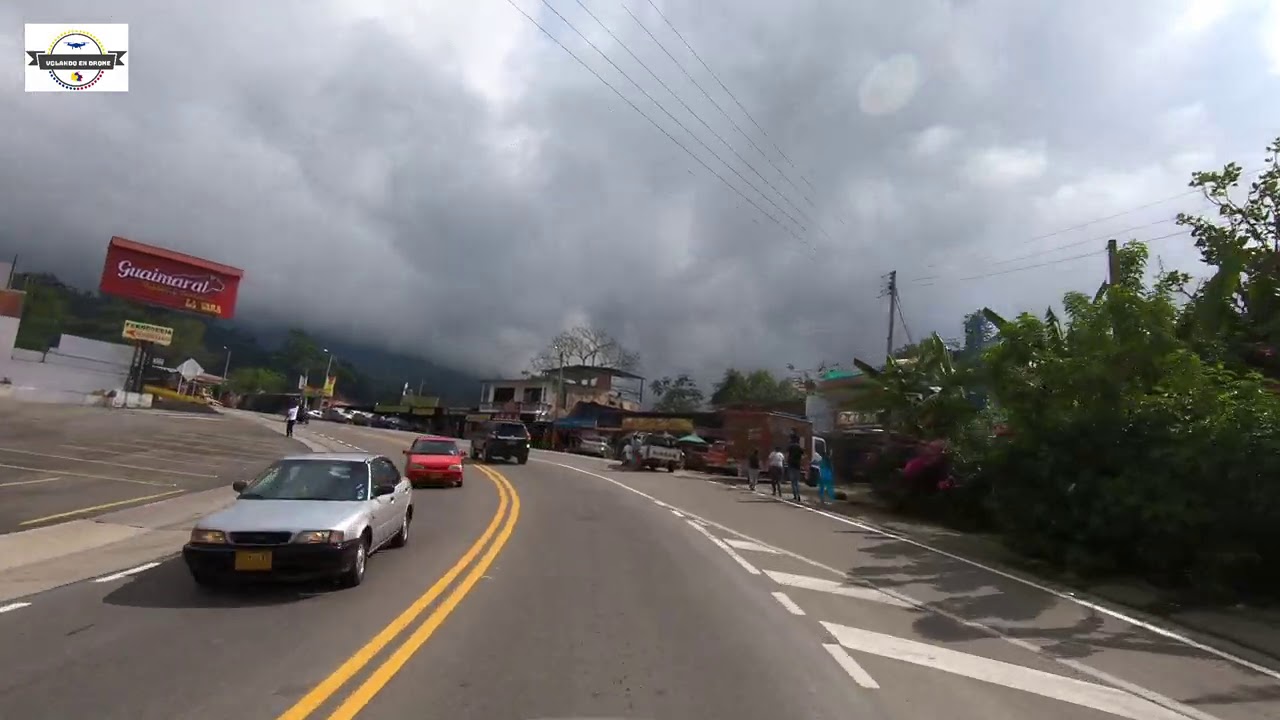 VOLANDO EN DRONE 4K -DRIVING LA GRAN VIA -  PEAJE MONDOÑEDO