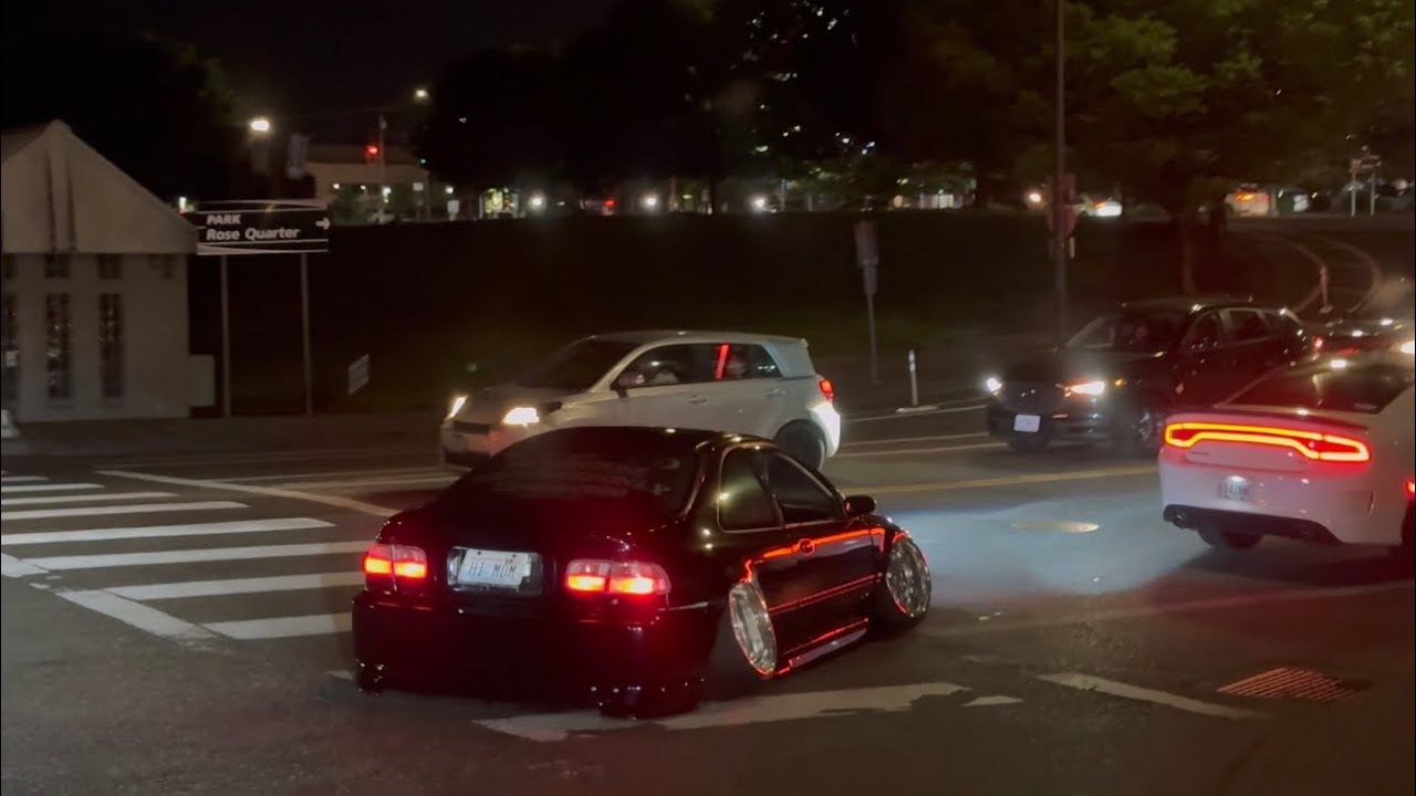 STATIC CIVIC HITS PORTLAND STREETS!!!!  IMPORT EXPO WEEKEND VLOG