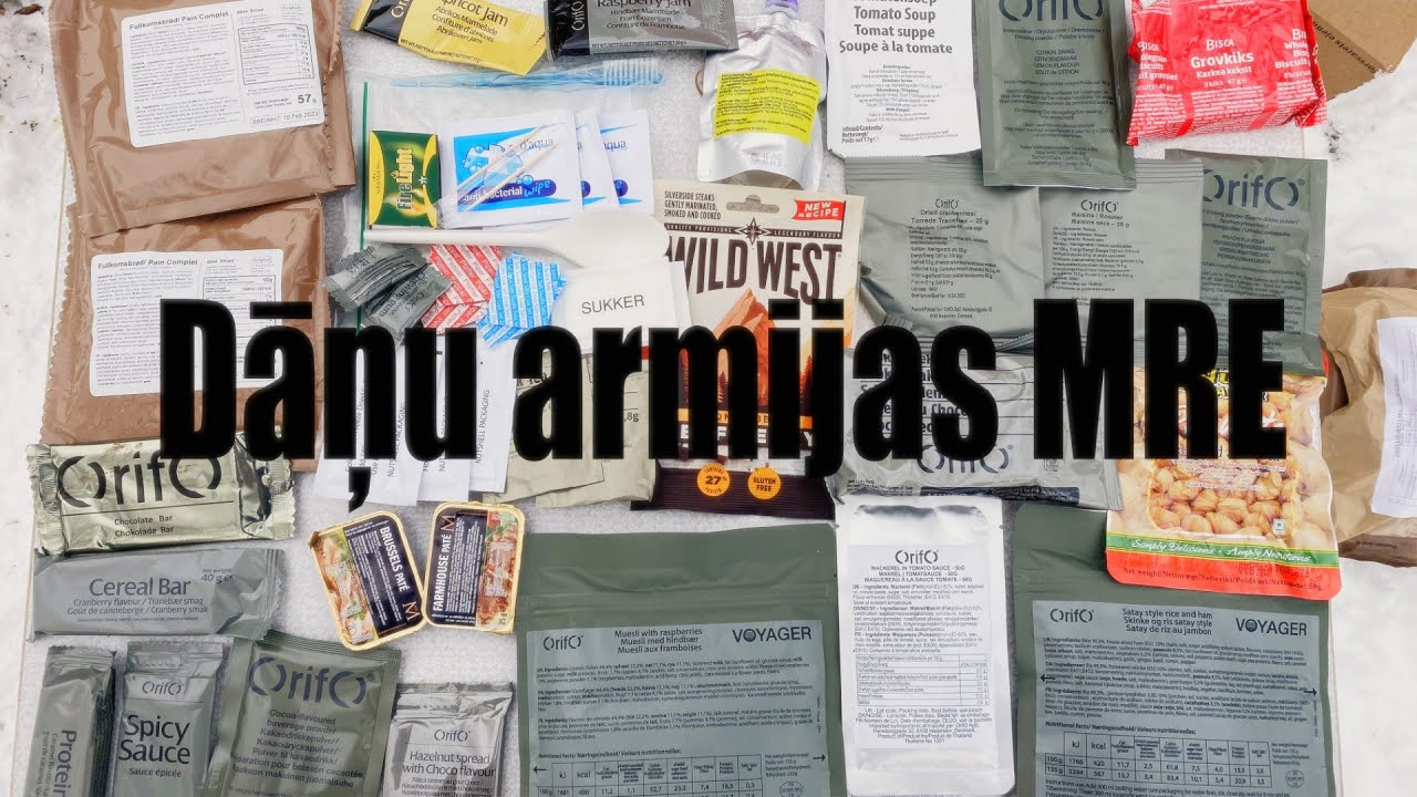 DĀŅU ARMIJAS MRE (sausā uzturdeva)