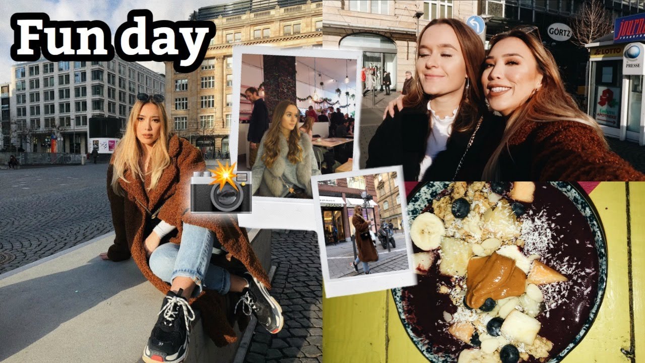 Vlogmas #12: Fotos machen in Frankfurt 📸 -Adorable Caro