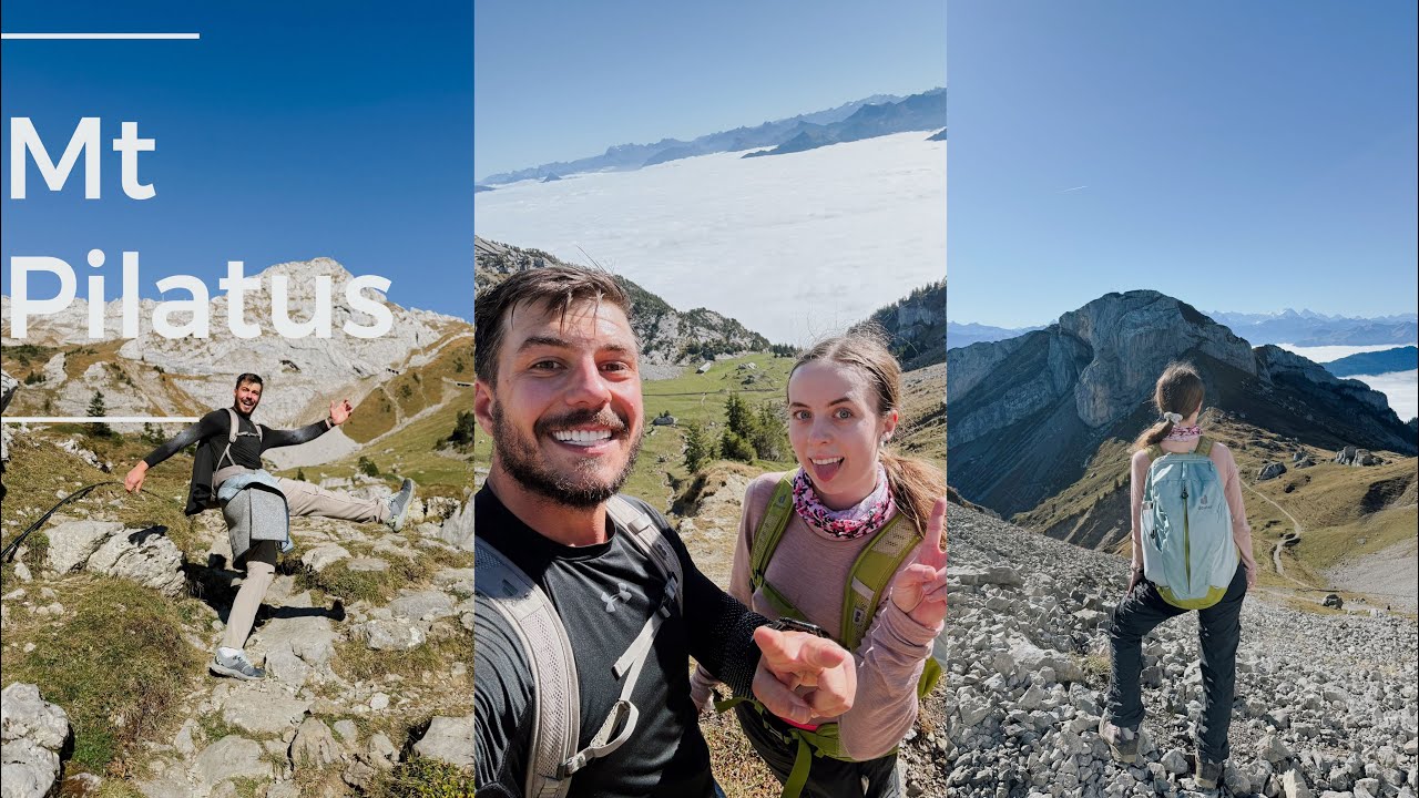 Pilatus vo ŠVAJČIARSKU | hore pešo, dole zubačka