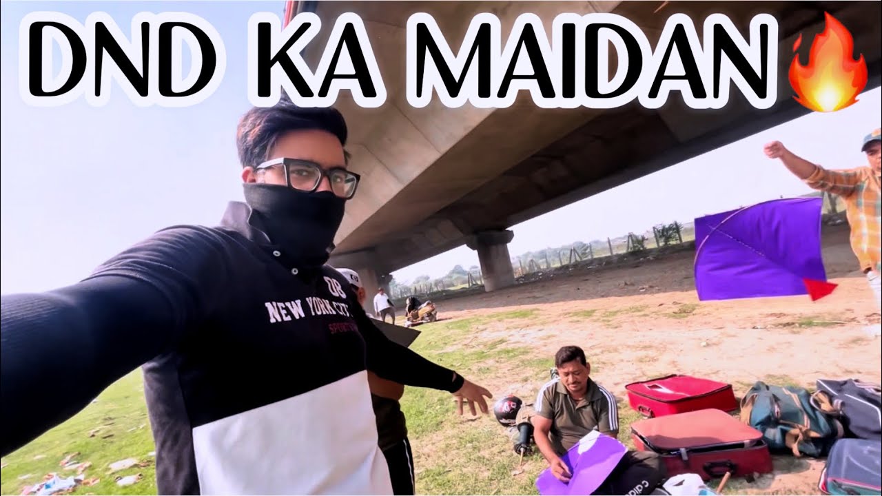 DND ke maidan ki bat hi alag hai || maza agyaa ek no hawa me ladane me😝|| milan kite club