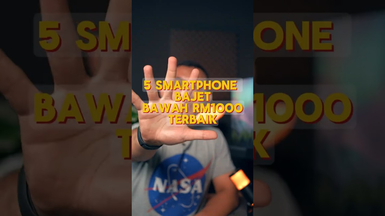 5 Smartphone Bajet Bawah RM1000 Yang Berbaloi - Edisi Hujung Tahun 2025