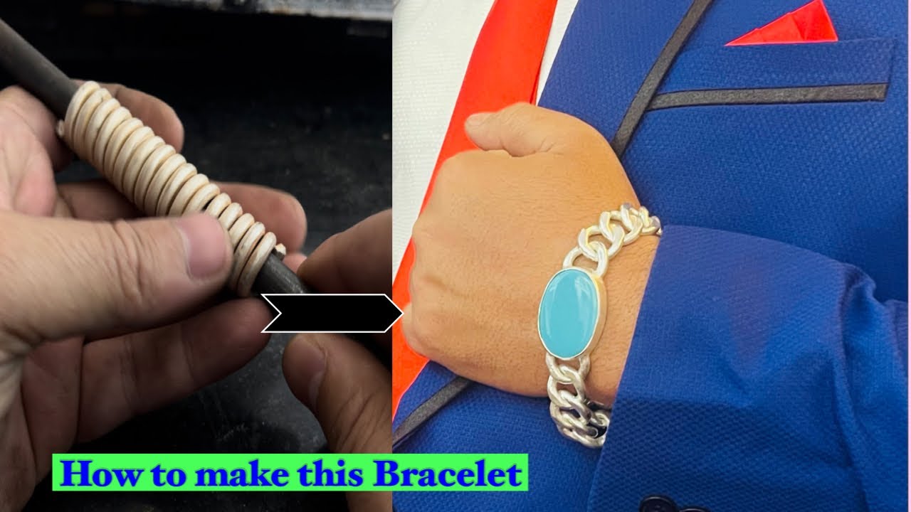 Silver Bracelet Making | Celebrity Chain Bracelet