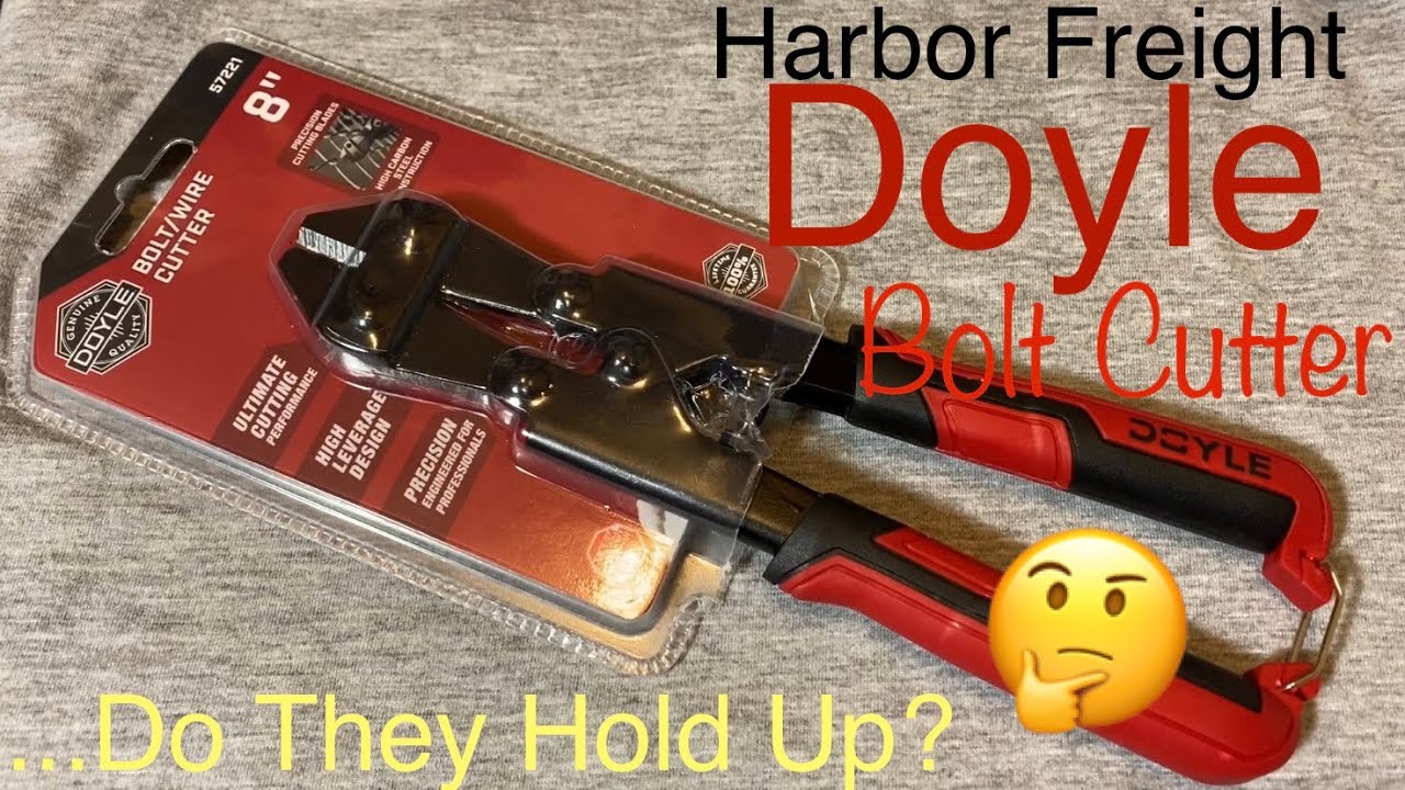 Harbor Freight Doyle 8” Bolt/Wire Cutter Item# 57221