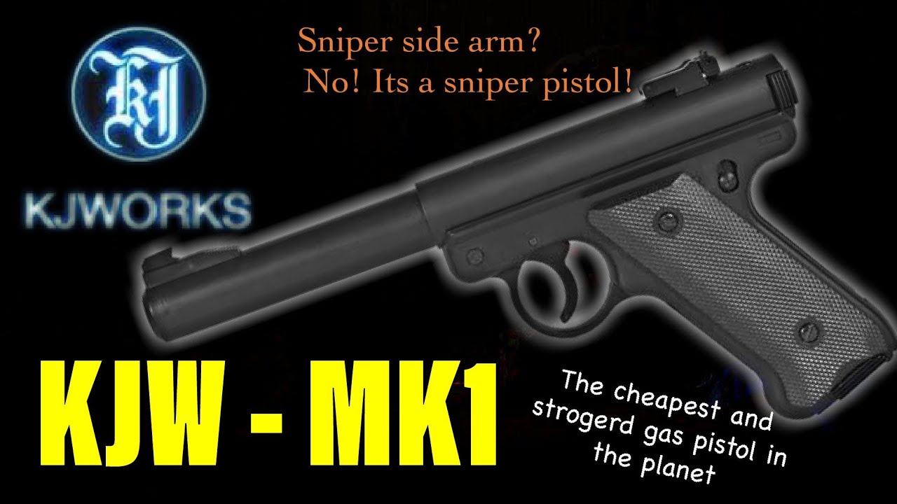 KJW MK1 - AKA sniper pistol 😂
