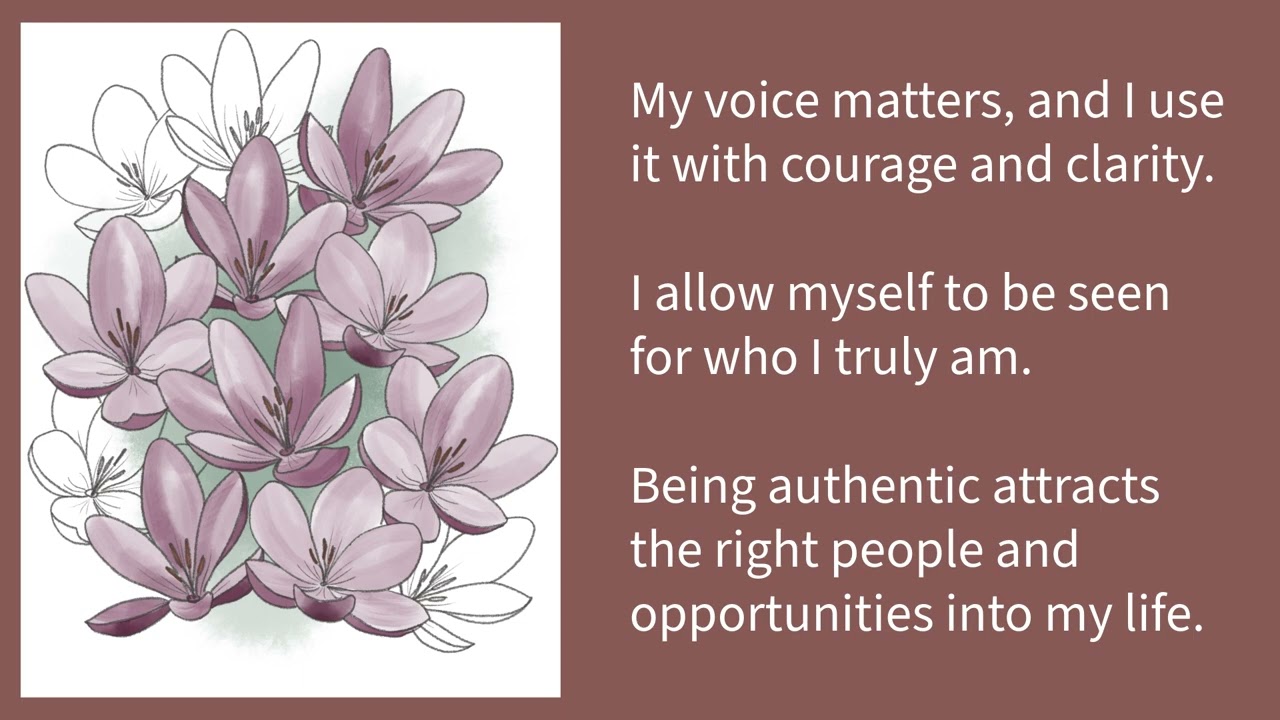 I Allow Myself to be Seen! 3x33 Subliminal (3 Affirmations with 33 repeats) for Authentic Expression