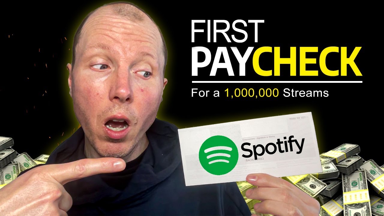 Мой первый гонорар на Spotify за 1 000 000 прослушиваний!