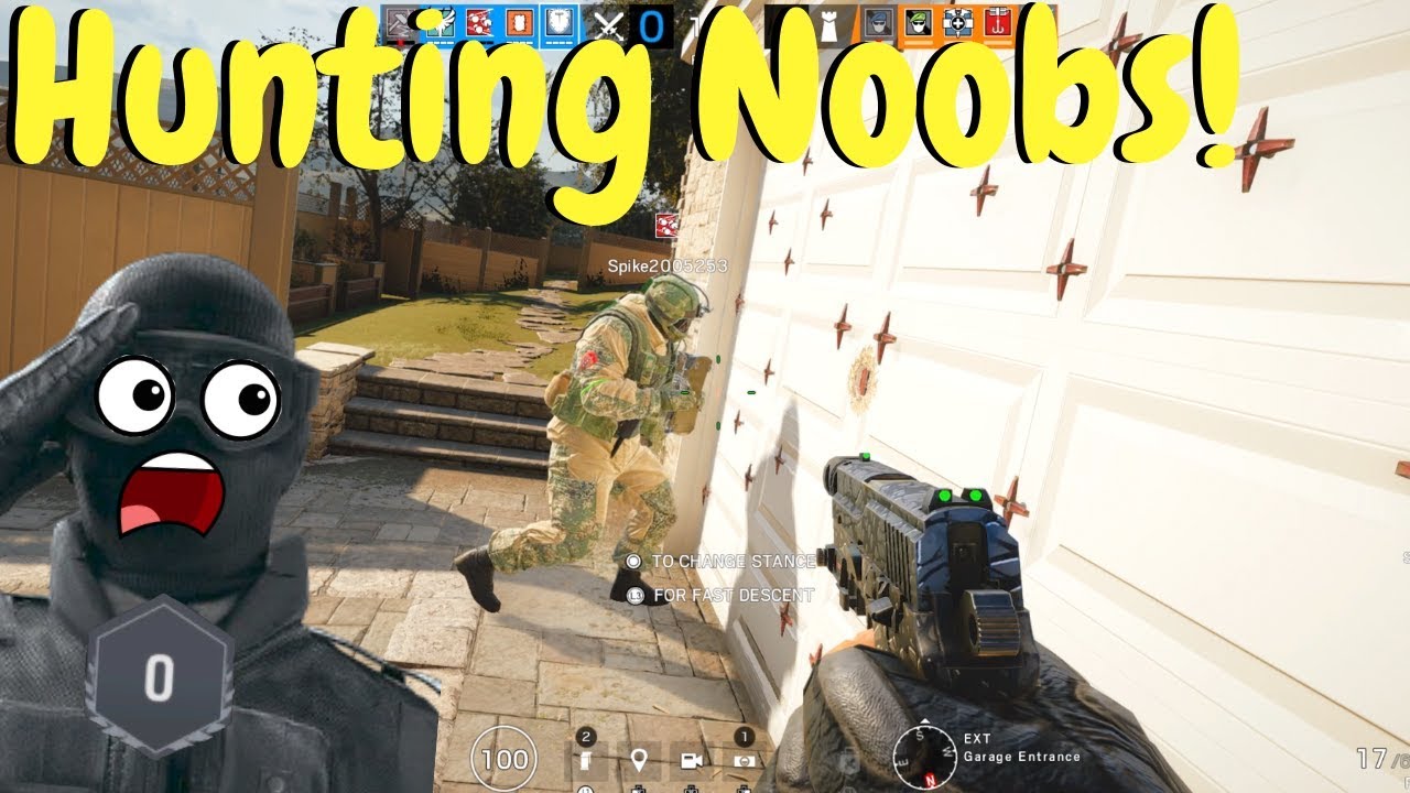Free Weekend Noobs in Rainbow Six Siege