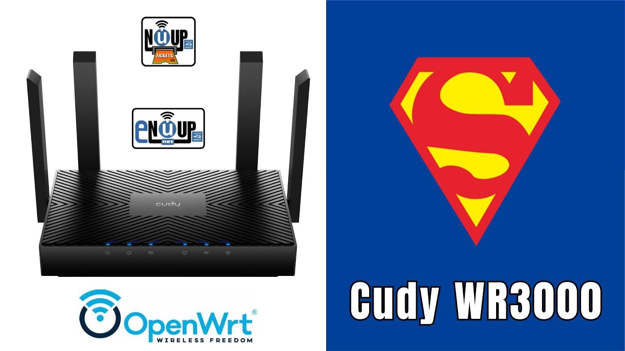 Cudy WR3000 Review e instalación de OpenWrt o sistemas NuupNet