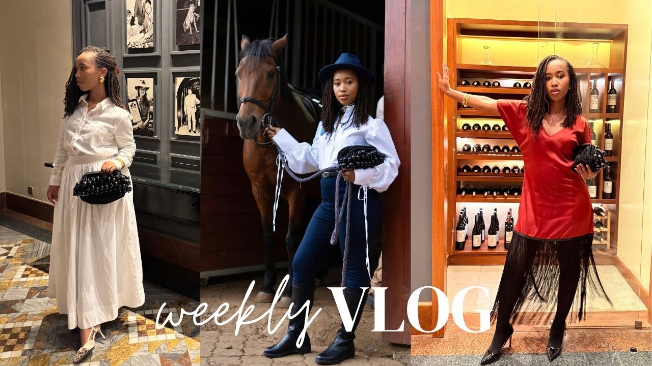 Weekly Vlog ❤️ Fairmont Mount Kenya, Studio Fit, Moët & Chandon, Horse Riding | Sharon Kate Ng'ang'a