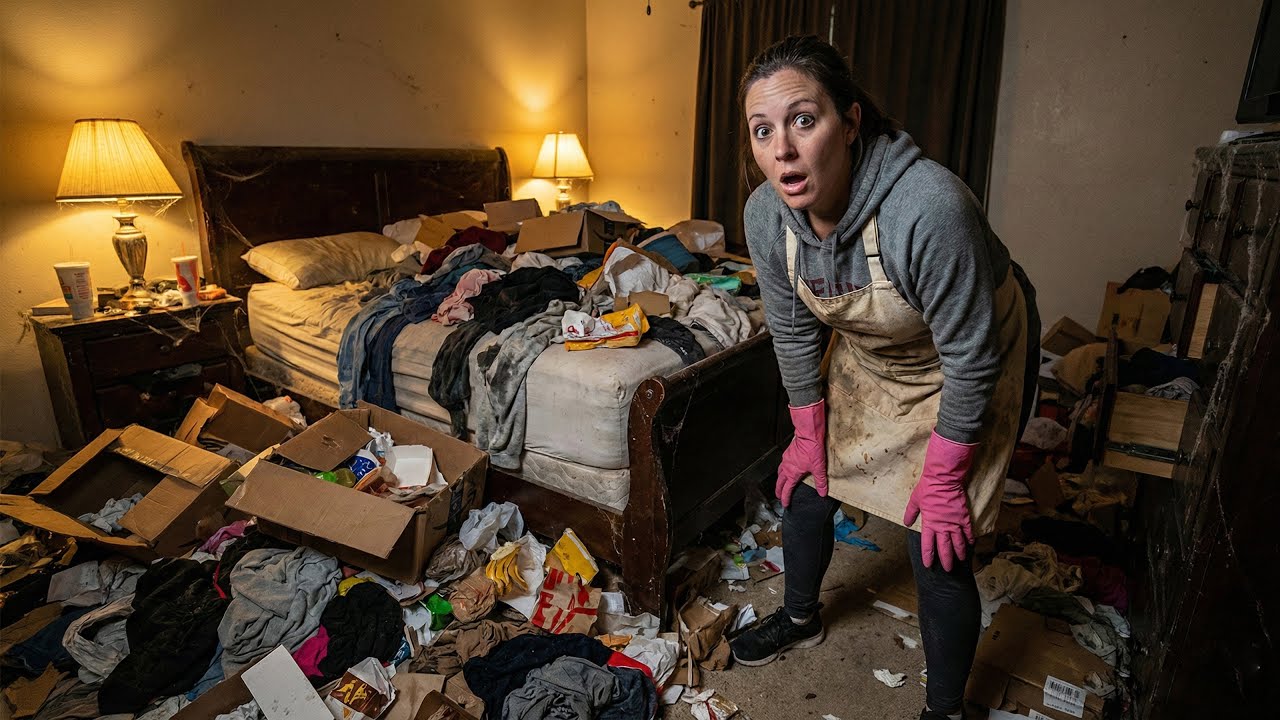 Extreme House Cleaning ASMR | Beyond Habitable Conditions | ABSOLUTE MESS
