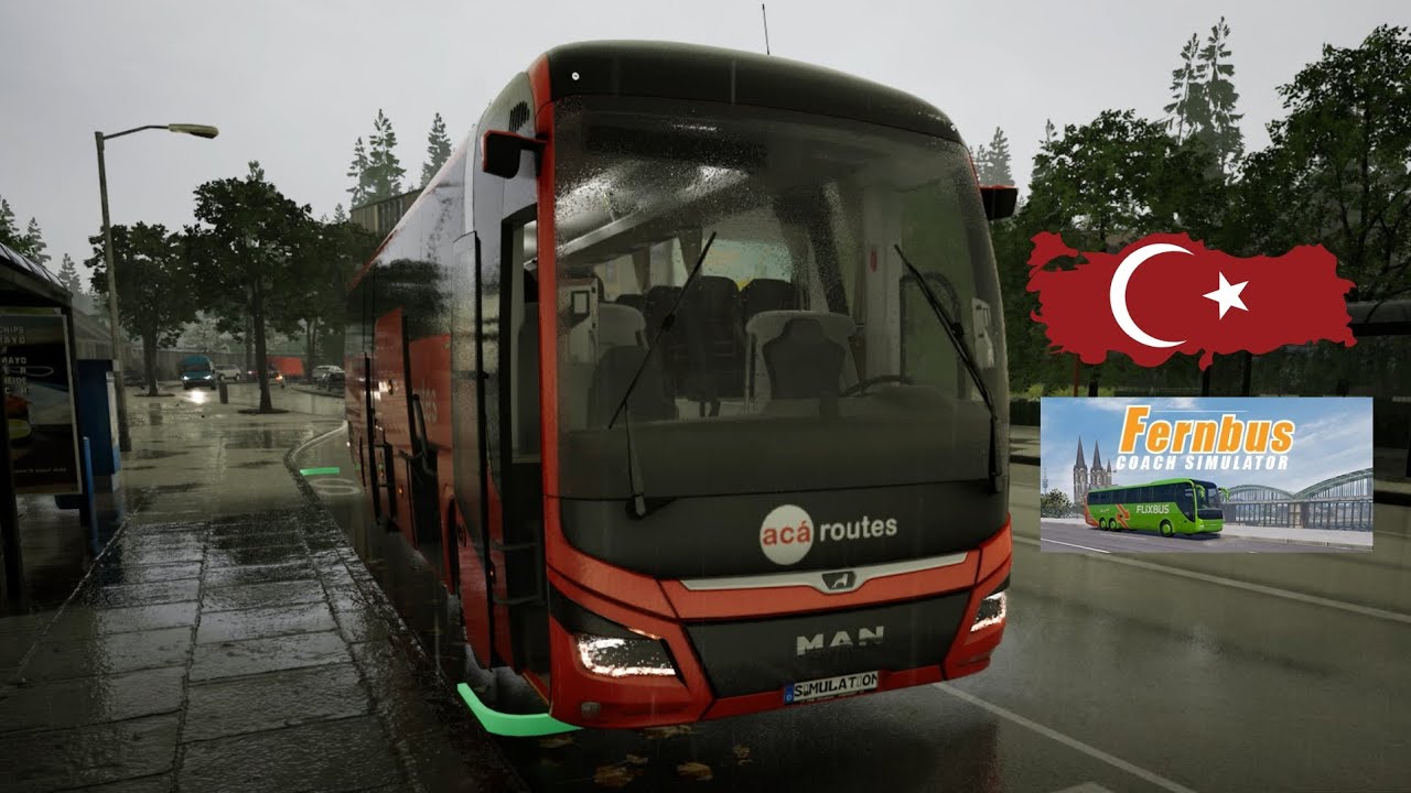 FERNBUS SIMULATOR//MAN LIONS COACH//ULTRA HD GRAPHICS//MUNIH SALZBURG//#fernbussimulator#keşfet 