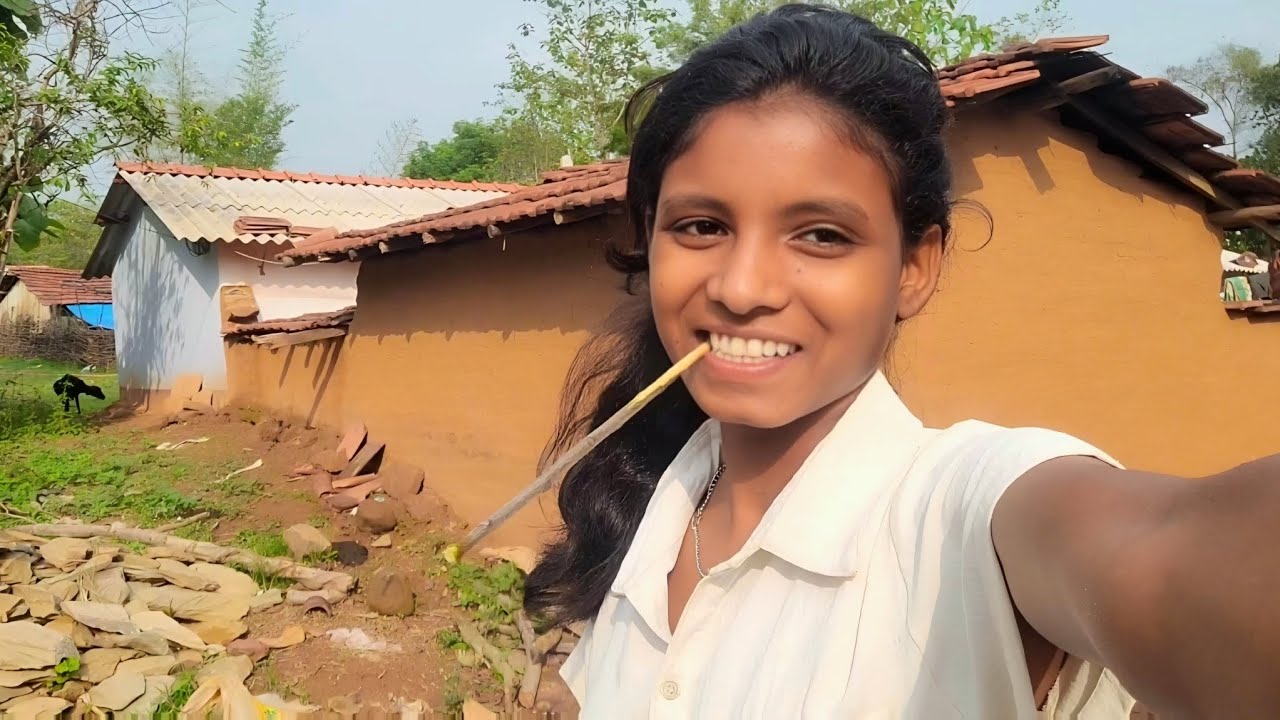 सुबह सुबह सहेली से मिलने 😍 | New Ho munda vlog &hearts;️ | village girls morning vlog | Ho video 2025