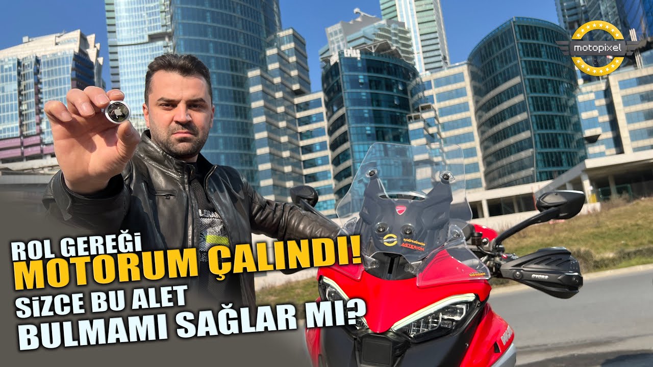 Rol Gereği Motorum Çalındı! Air Tag Bulmamı Sağlar mı? Denedik!