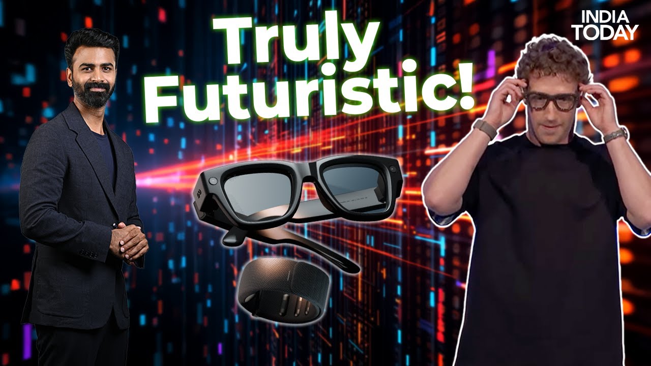 Mark Zuckerberg Brings New Meta AI Glasses! | Tech News | Smart Glasses |  India Today