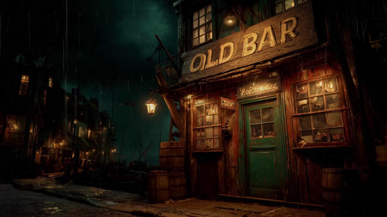 Midnight Rain On The Old Saloon • Quiet Lofi Western