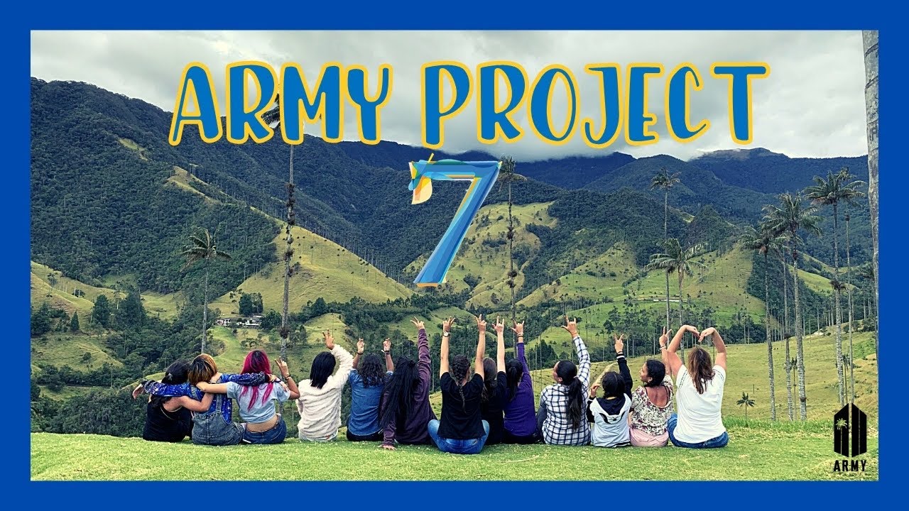 7: ARMY Project for BTS | QUIND&Iacute;O, COLOMBIA.