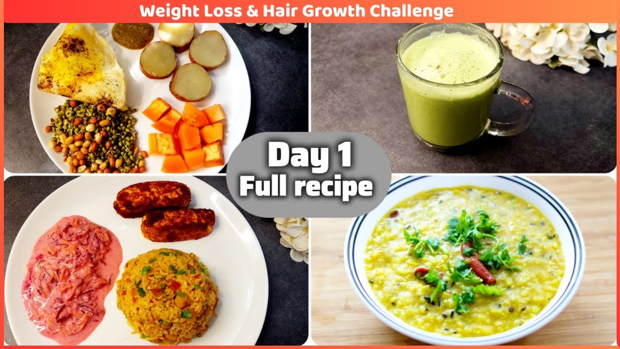 ✅Day 01-Healthy Full Day Meal💪🏻Must try easy recipes😋#healthy #lunch #recipe #food #cooking